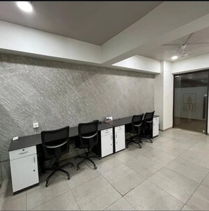 Team Area in  Office Space at Real Tech Park, Vashi Sector 30a – for Rent