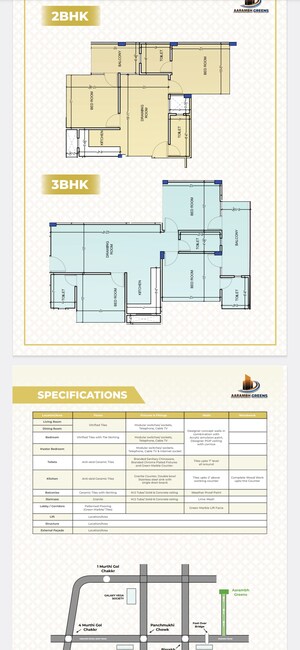 Floor Plan in 2 BHK Builder Floor at Sector 2 Greater Noida – for Sale