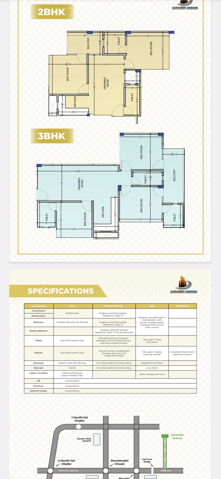 Floor Plan, sector 2 greater noida 2 Bedroom 1050 Sq.Ft. Builder Floor In Sector 2 Greater Noida Greater Noida 9500653