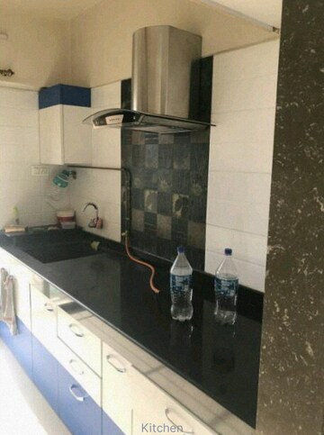 Kitchen in 1 BHK Apartment at Vijay Orovia, Ghodbunder Road – for Rent