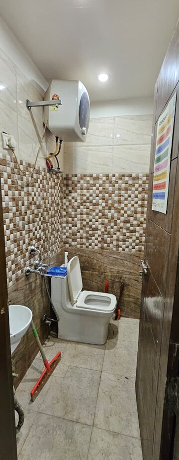 Bathroom in 1 RK Builder Floor at Freedom Fighters Enclave – for Rent
