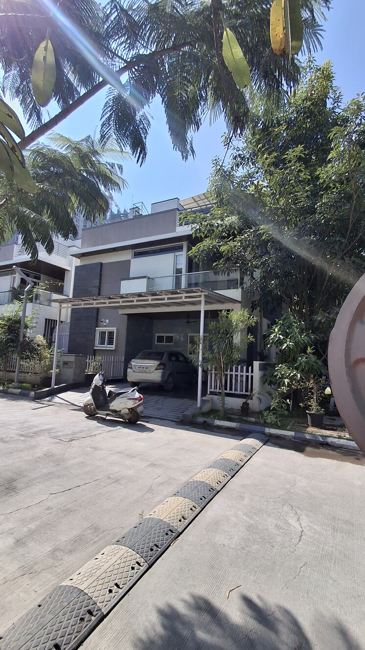 Exterior View, magna-majestic-meadows 4 Bedroom 3600 Sq.Ft. Villa In Osman Nagar Hyderabad 9500681