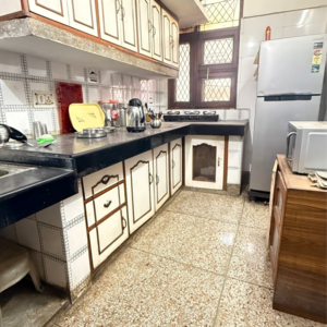 Kitchen in 3 BHK Builder Floor at Chattarpur – for Rent