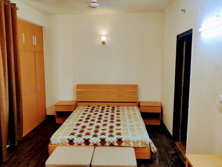 Bedroom, supertech-czar-suites Studio 535 Sq.Ft. Apartment In Omicron I Greater Noida Greater Noida 9500721