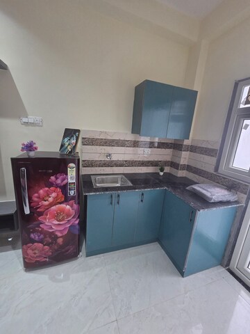 Living Room in 1 RK Apartment at Ansal Sushant Apartments, Sushant Lok I – for Rent