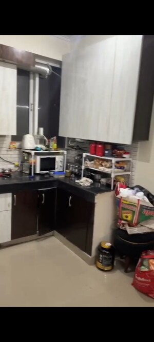 Kitchen in 3 BHK Apartment at Omkar Royal Nest, Tech Zone 4 Greater Noida – for Rent