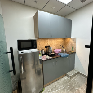 Kitchen in  Office Space at DLF Corporate Greens, Sector 74a – for Rent