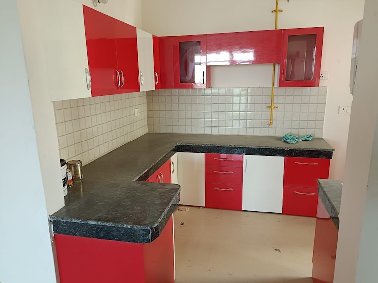 Kitchen, paarth-aadyant 3 Bedroom 1765 Sq.Ft. Apartment In Gomti Nagar Lucknow 9500911