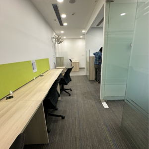 Team Area in  Office Space at Spaze ITech Park, Sispal Vihar – for Rent