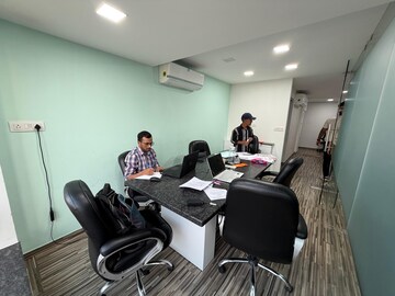 Team Area in  Office Space at Shivalik Shilp, Sanidhya – for Rent