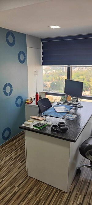 Team Area in  Office Space at Shivalik Shilp, Sanidhya – for Rent