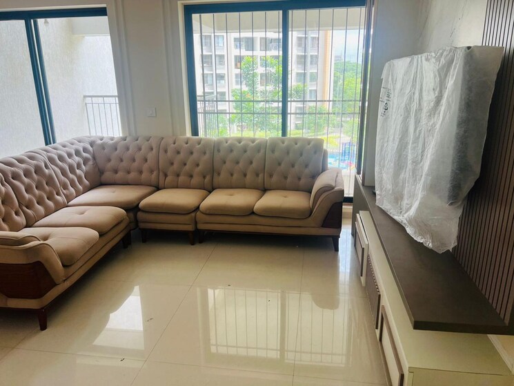 Bedroom, pride-purple-park-ivory 3 Bedroom 1700 Sq.Ft. Apartment In Wakad Pune 9500970