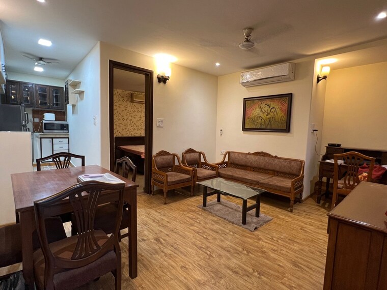 Living Room, lajpat nagar 4 2 Bedroom 100 Sq.Yd. Builder Floor In Lajpat Nagar 4 Delhi 9501015