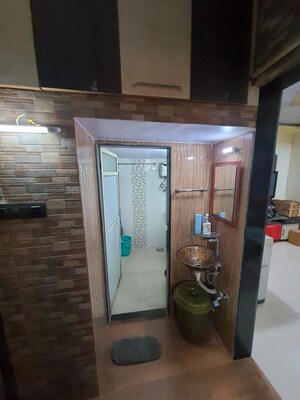Bathroom in 1 BHK Apartment at Lambodar Park, Kalwa – for Sale