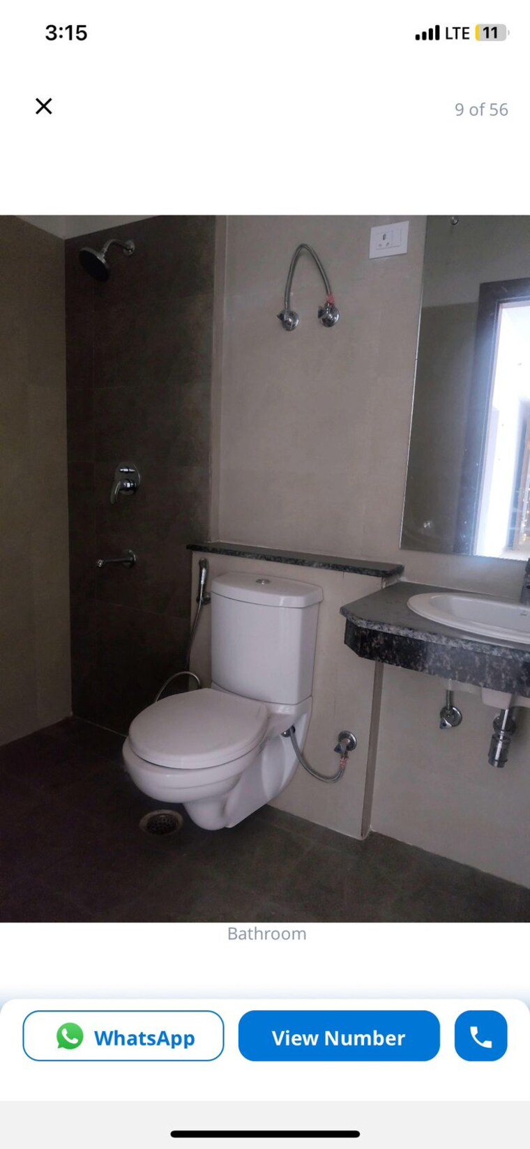 Bathroom, eureka-diya-green-city 1 Bedroom 684 Sq.Ft. Apartment In Raj Nagar Extension Ghaziabad 9501123