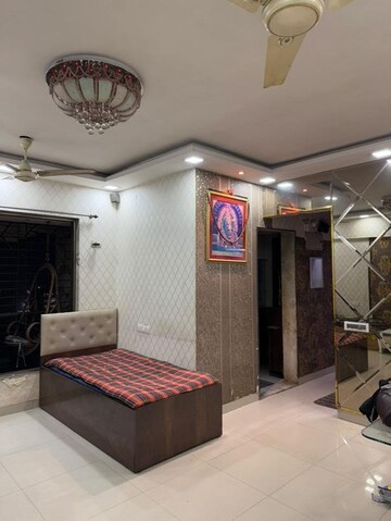 Living Room in 2 BHK Apartment at Sagar Residency Thane, Kasarvadavali – for Sale