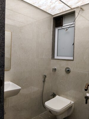 Bathroom in 1 BHK Apartment at Gulmohar CHS Bandra East, Bandra East – for Rent
