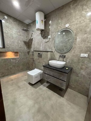 Bathroom in 2 BHK Apartment at Freedom Fighters Enclave – for Rent