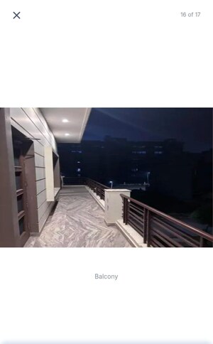 Staircase in 2 BHK Builder Floor at Aerocity – for Rent