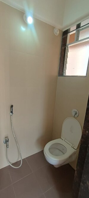 Bathroom in 1 BHK Apartment at Laabh Pehla Ghar Shubh Sanket Complex, Ghodbunder Road – for Rent