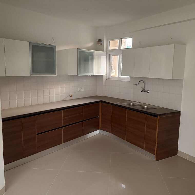 Kitchen, maxxus-elanza 3 Bedroom 1100 Sq.Ft. Apartment In Nagla Road Zirakpur 9501196