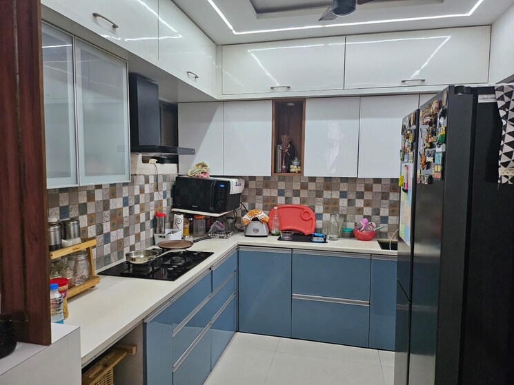 Kitchen, majestique-towers 3 Bedroom 1041 Sq.Ft. Apartment In Kharadi Pune 9501284