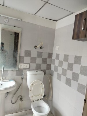 Bathroom in 4 BHK Apartment at Gaur Atulyam, Omicron I Greater Noida – for Rent