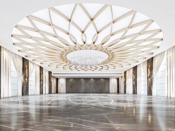 Staircase in 3 BHK Apartment at Tharwani Vedant Millenia, Titwala – for Sale