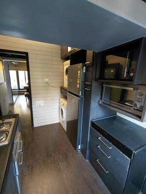 Kitchen in 2 BHK Apartment at Beachwood Tower, Andheri West – for Rent