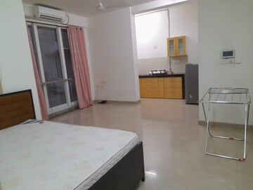 Living Room in 1 BHK Apartment at Godrej Serenity, Chembur – for Rent