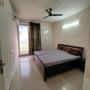 Living Room in 3 BHK Apartment at Maxxus Elanza, Nagla Road – for Rent