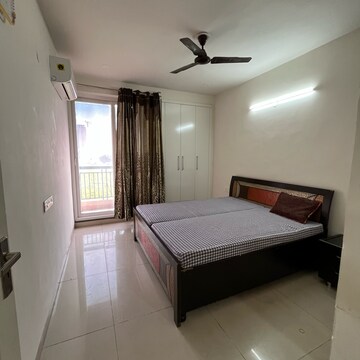 Living Room in 3 BHK Apartment at Maxxus Elanza, Nagla Road – for Rent