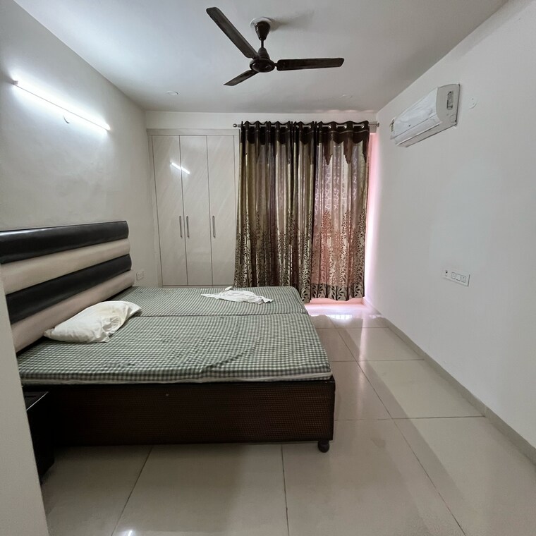 Bedroom, maxxus-elanza 3 Bedroom 1100 Sq.Ft. Apartment In Nagla Road Zirakpur 9501330