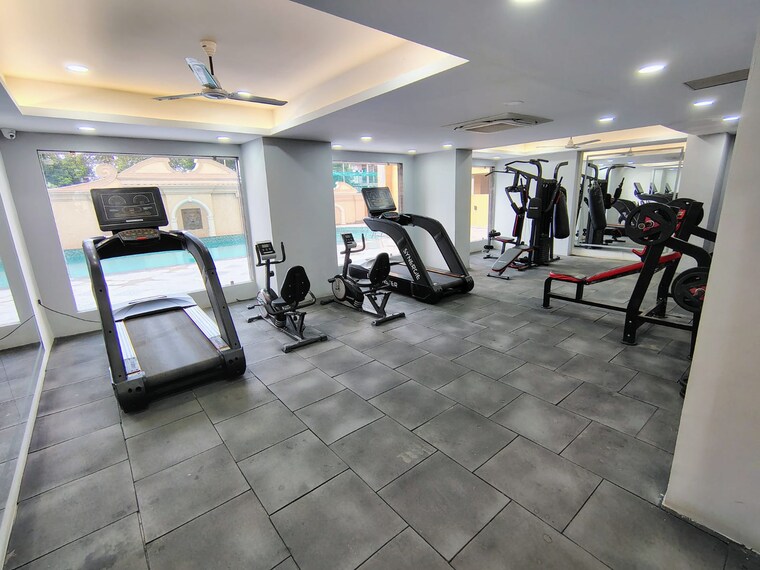 Gym, tejas-greenberry-signatures 2 Bedroom 643 Sq.Ft. Apartment In Vrindavan Yojna Lucknow 9501353