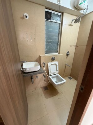 Bathroom in 1 BHK Apartment at Poddar Harmony, Chembur – for Rent