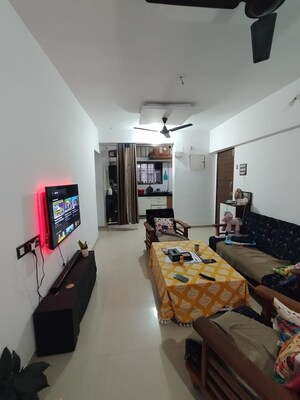 Living Room in 2 BHK Apartment at Dedhia Platinum Lawns, Ghodbunder Road – for Sale
