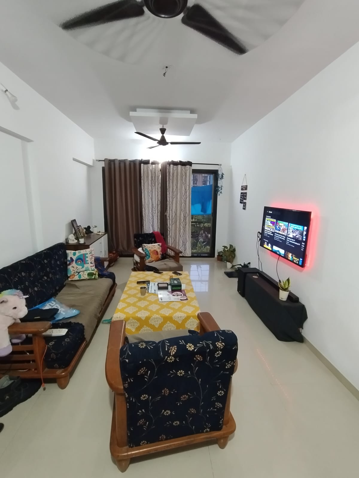 2 BHK + Study Room 620 Sq.Ft. Apartment in Dedhia Platinum Lawns