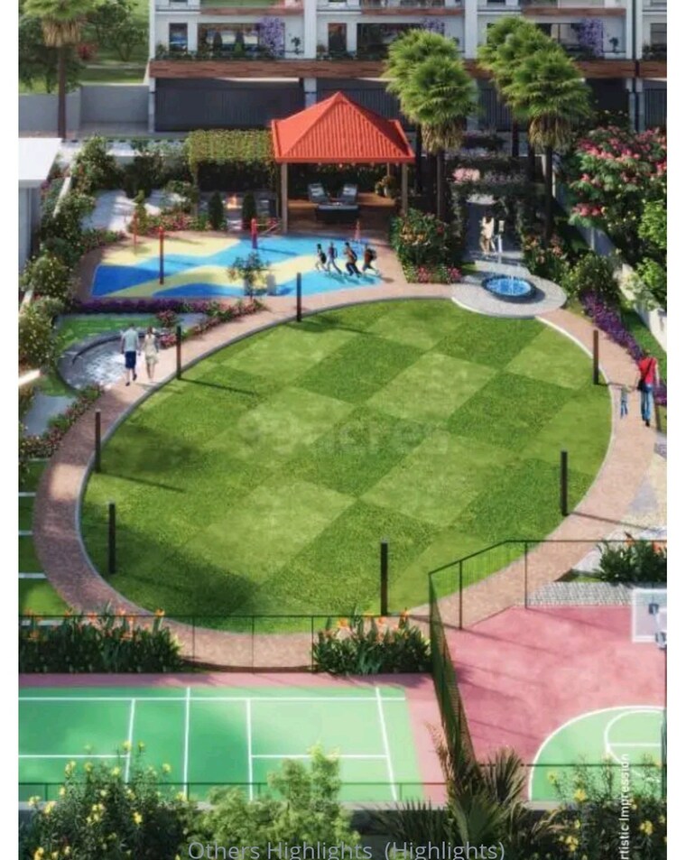 Garden, rof-insignia-park-2  153 Sq.Yd. Plot In Sector 95 Gurgaon 9501417