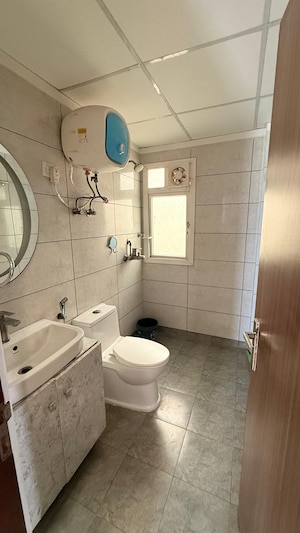 Bathroom in 3 BHK Apartment at Nirala Estate II, Tech Zone 4 Greater Noida – for Sale