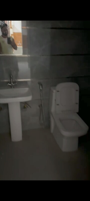 Bathroom in 3 BHK Builder Floor at Chattarpur – for Rent