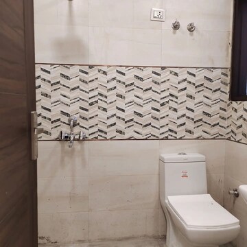 Bathroom in 3 BHK Builder Floor at Chattarpur – for Rent