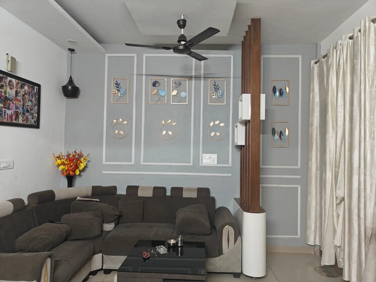 Living Room, dhakoli 2 Bedroom 1000 Sq.Ft. Builder Floor In Dhakoli Zirakpur 9501489