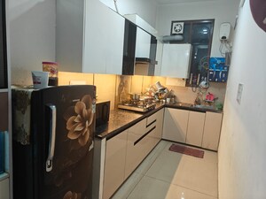 Kitchen in 2 BHK Builder Floor at Dhakoli – for Sale