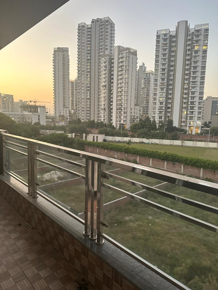 Balcony, ansal-api-esencia 3 Bedroom 2100 Sq.Ft. Builder Floor In Sector 67 Gurgaon 9501478