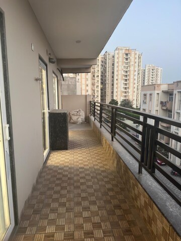 Balcony in 3 BHK Builder Floor at Ansal API Esencia, Sector 67 – for Rent