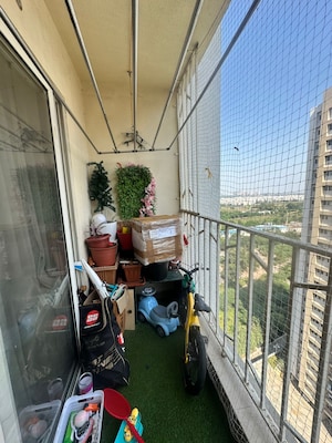 Balcony in 2 BHK Apartment at Amanora Trendy Homes, Hadapsar – for Rent