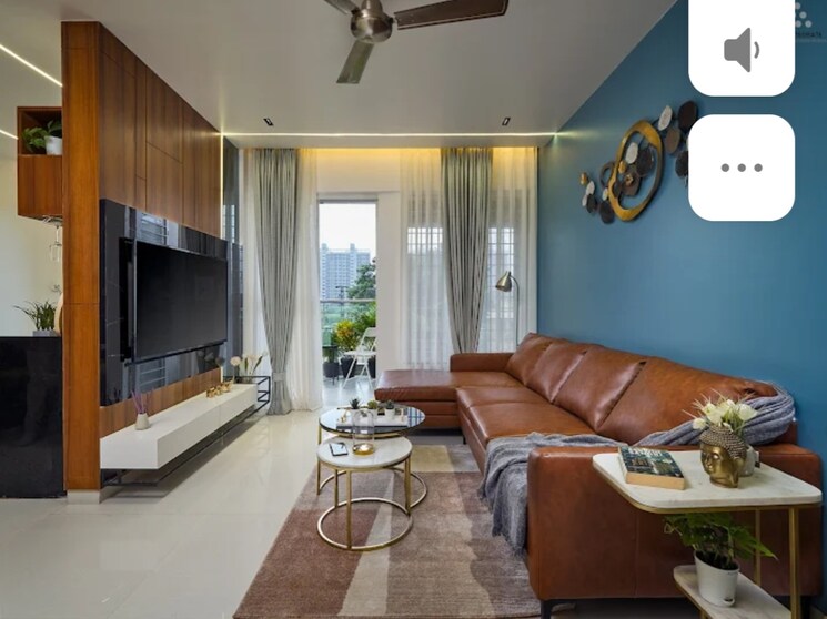 Living Room, shree-sonigara-vivanta 2 Bedroom 750 Sq.Ft. Apartment In Tathawade Pune 9501544