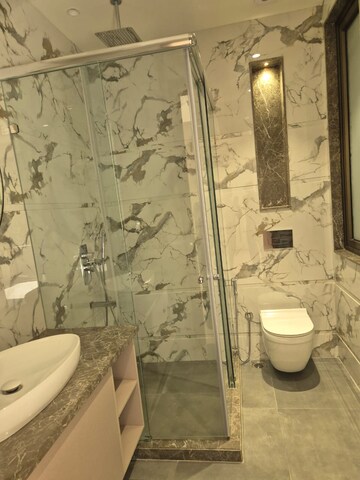 Bathroom in 4 BHK Builder Floor at Greater Kailash I – for Sale