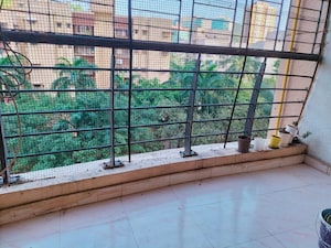 Balcony in 1 BHK Apartment at K Raheja Heights, Malad East – for Rent