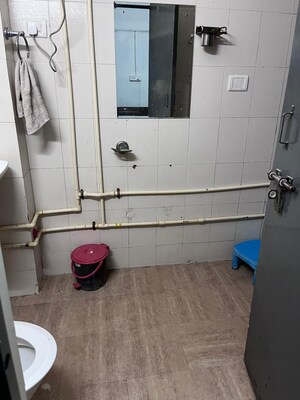 Bathroom in 3 BHK Apartment at Surya Towers Zirakpur, Lohgarh – for Sale